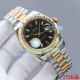 Copy Rolex Datejust II Two Tone Watch Black Dial Red 6,9 Diamond Stick Markers Dial (2)_th.jpg
